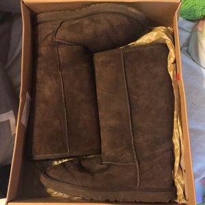CLASSIC TALL CHOCOLATE UGGS